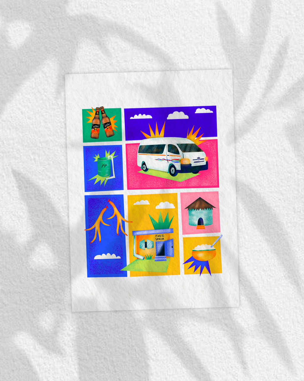 December Grid Print (A4 Matte 250gsm)